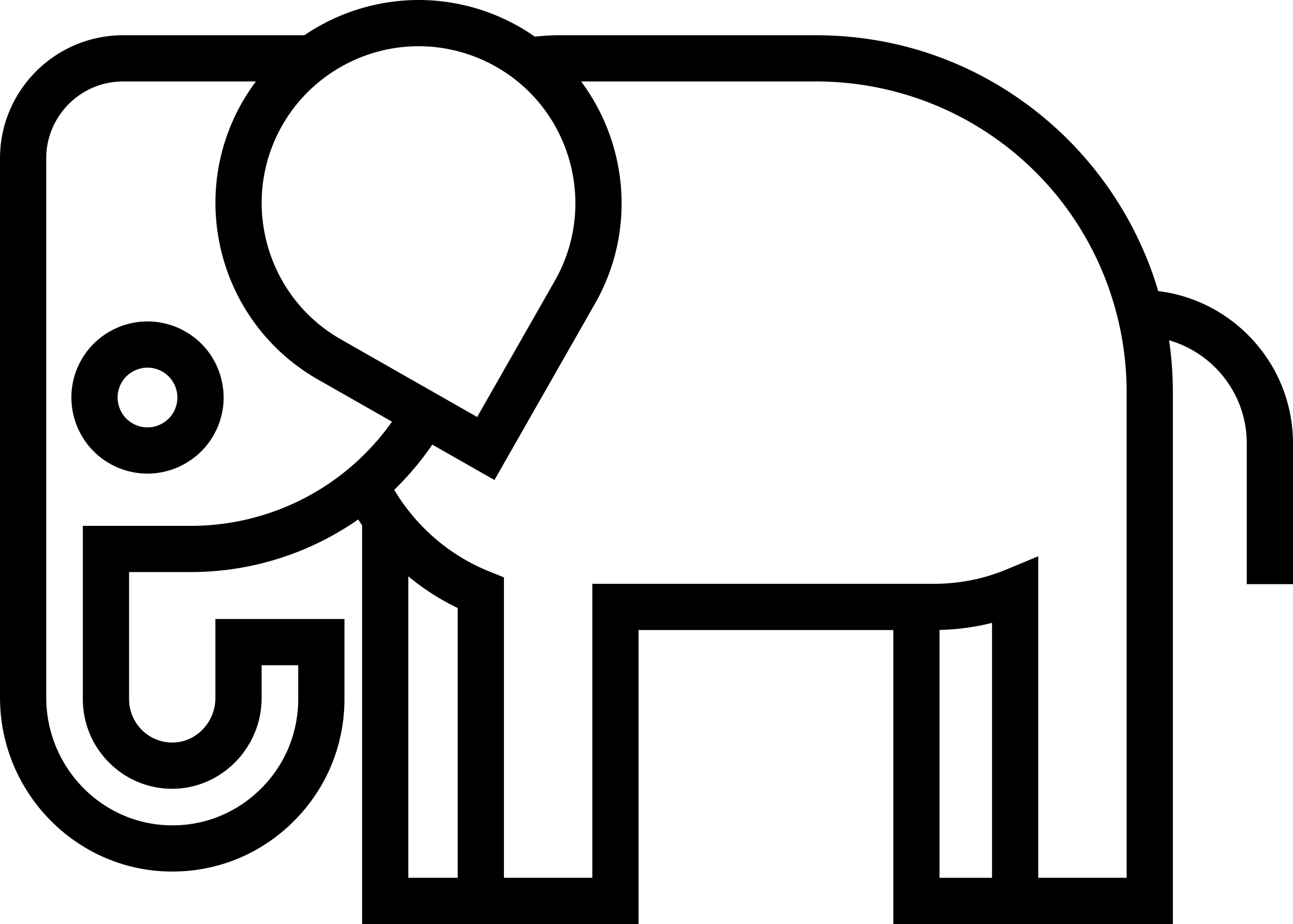 Elephant Facing Left Stencil Svg Design File Free Vectors